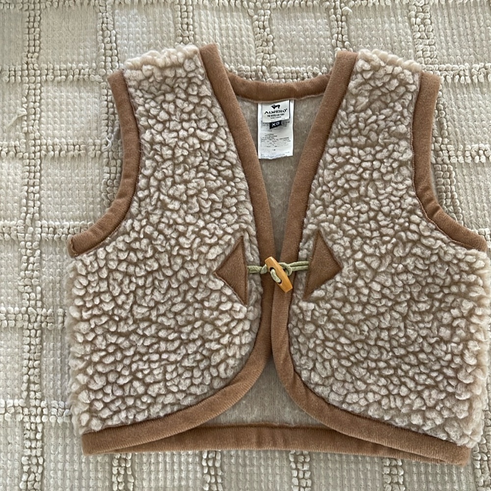 Baby wool vest / size xs